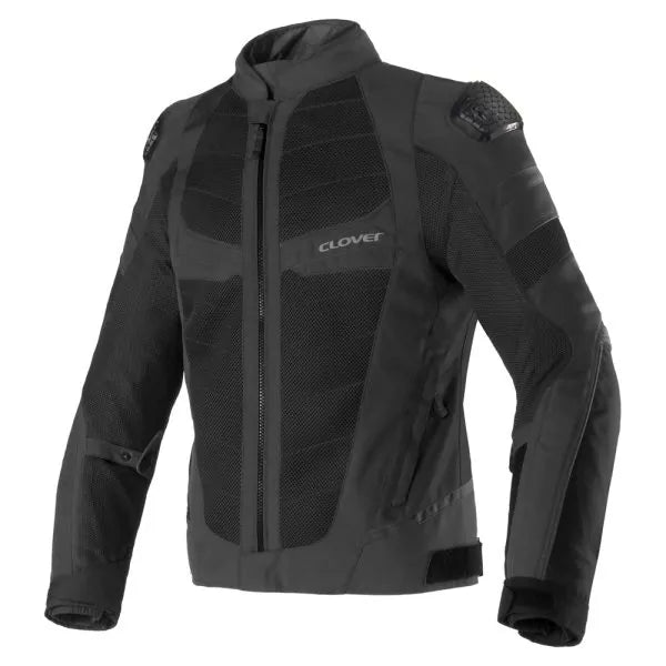 Giacca Moto Clover RAINJET-3 WP Nera - Uomo