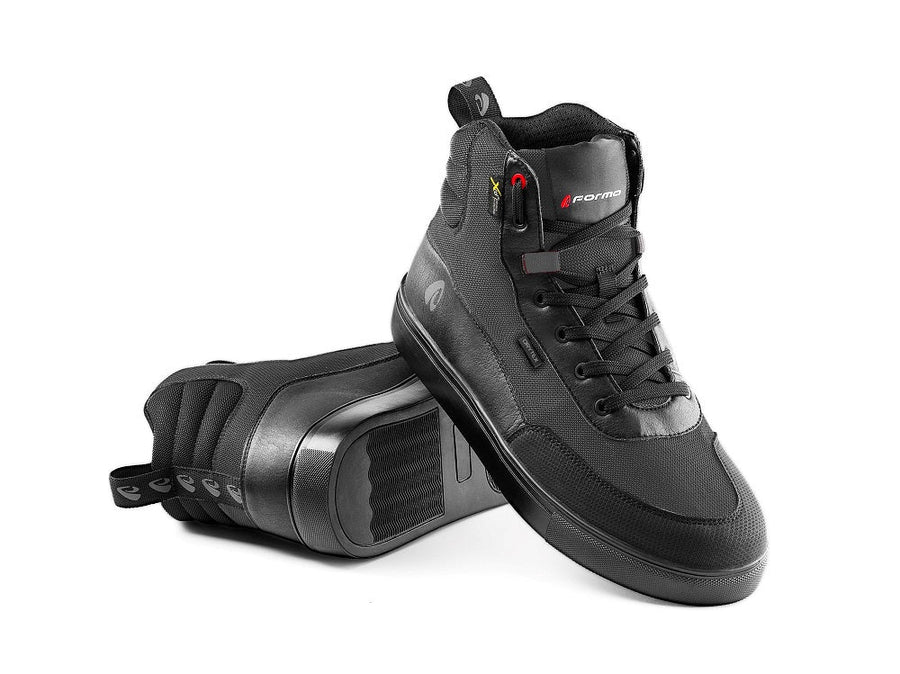 Scarpa Moto Forma Milano Dry Nero/Grigio