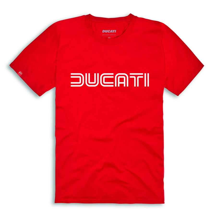 T-shirt Ducati uomo Ducatiana 80's Rossa