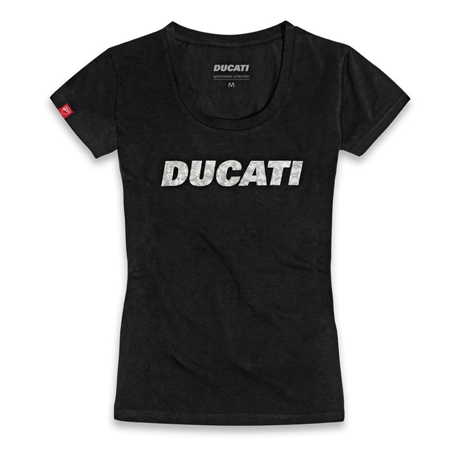 T shirt Ducati Ducatiana 2.0 Donna Nera