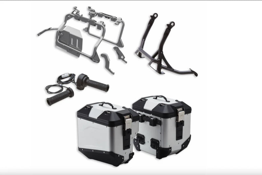 Pacchetto accessori Touring in alluminio Multistrada V4 Codice 97981102CA