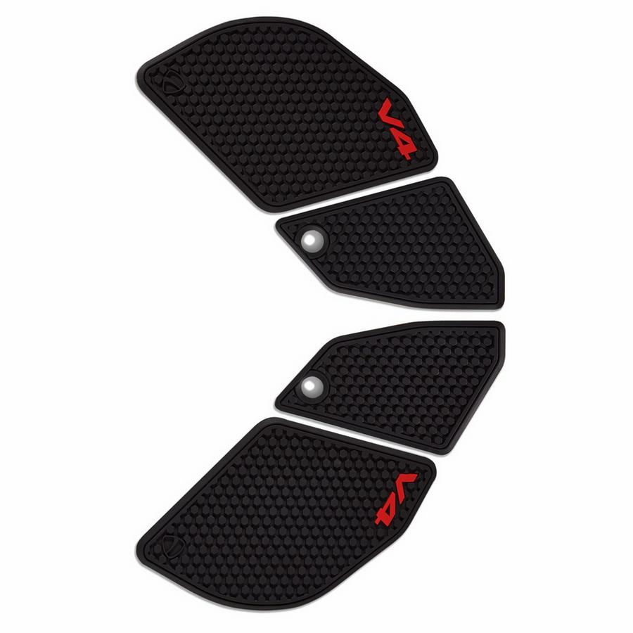 Adesivi Laterali Antiscivolo Grip Pads Protezione per Serbatoio Ducati Panigale V4 dal 2022 - 2024
