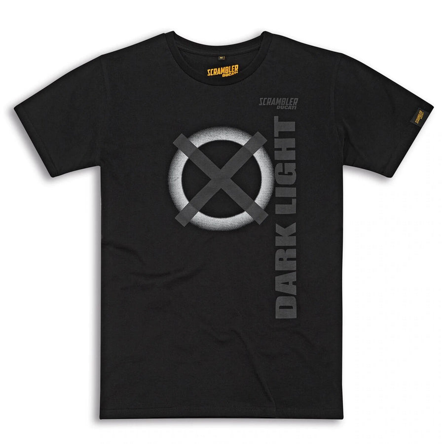 T-shirt Ducati SCR Dark Light Black