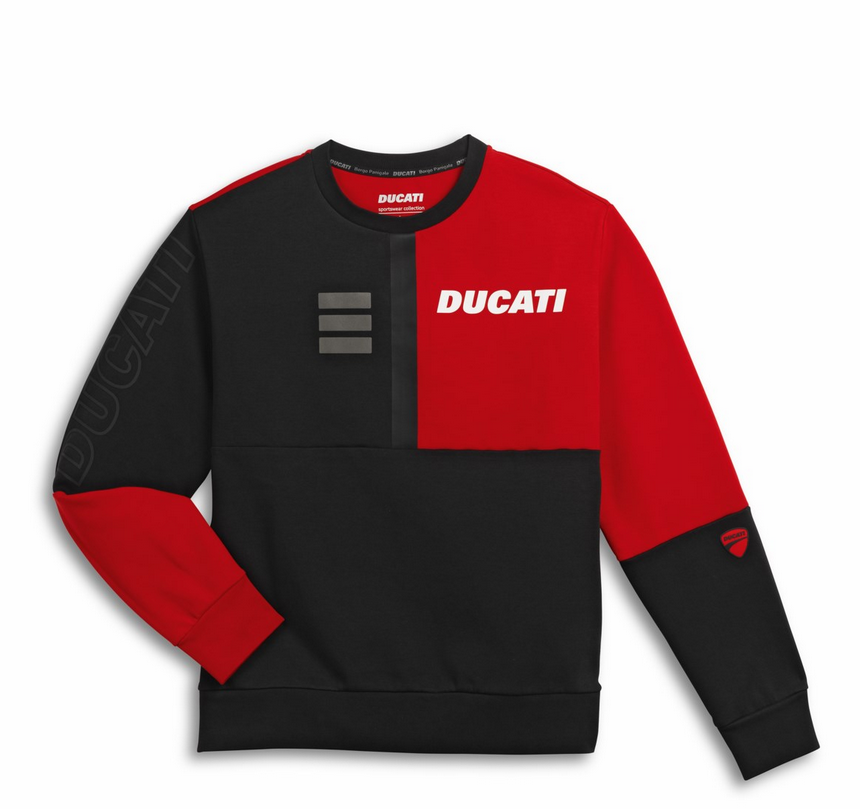 Felpa Girocollo Uomo Ducati Explorer