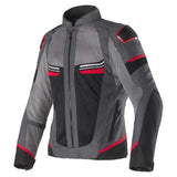 Giacca Moto Clover AIRJET-6 Grigio/Nera - Uomo