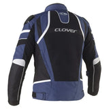 Giacca Moto Clover RAINJET-3 WP Blu/Grigio - Uomo