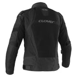 Giacca Moto Clover RAINJET-3 WP Nera - Uomo