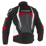 Giacca Moto Clover AIRBLADE-5 nero/bianco - Uomo