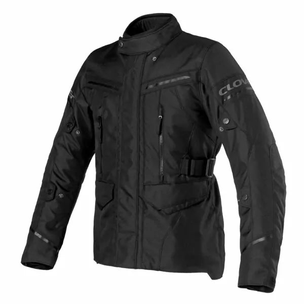 Giacca Moto Clover Storm- 4 WP Nera - Uomo