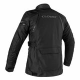Giacca Moto Clover Storm- 4 WP Nera - Uomo