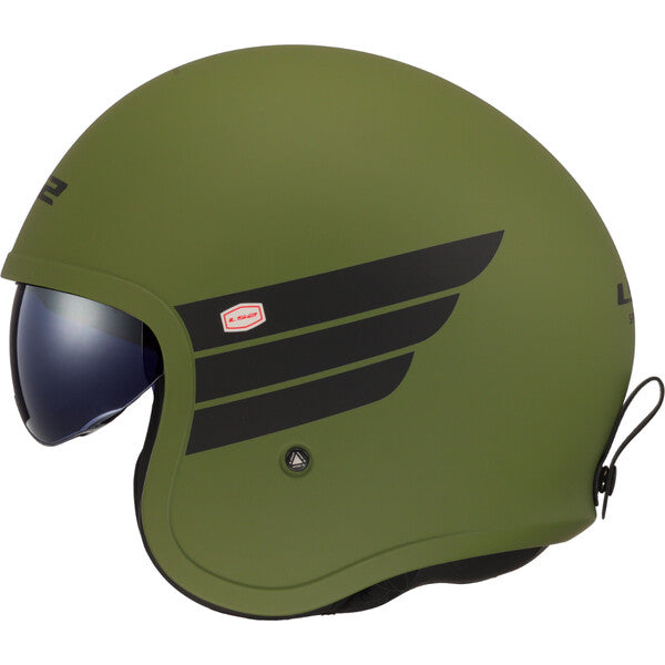 Casco SPITFIRE II Green LS2