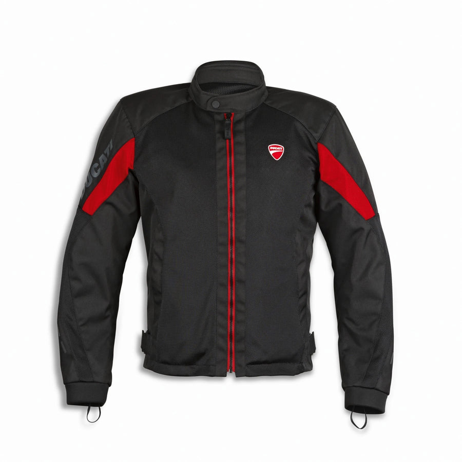 Giacca moto estiva uomo in tessuto traforato Ducati Flow C5