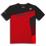 T-shirt Ducati DC Sport Nero-Rosso