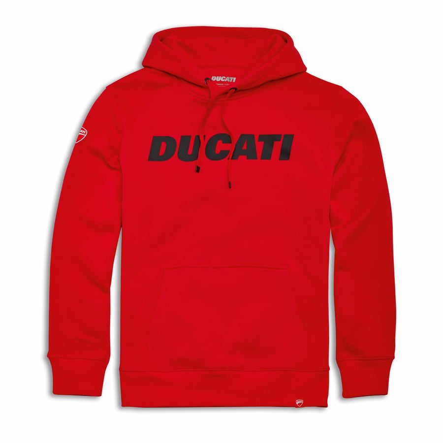 Felpa con Cappuccio Ducati Logo Rossa