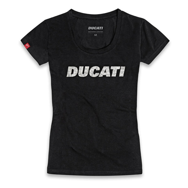 T shirt Ducati Ducatiana 2.0 Donna Nera