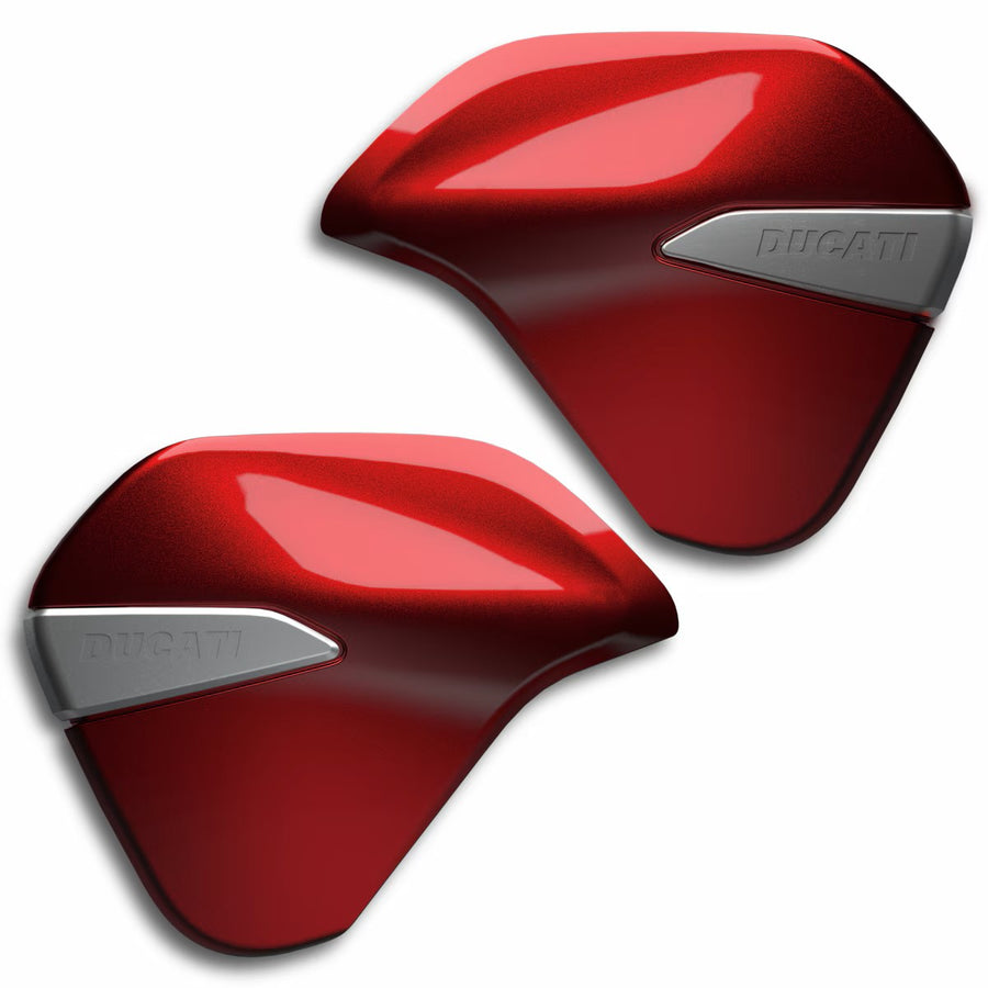 Cover per valigie laterali semirigide Burning Red XDIAVEL V4 Codice 96782521AA