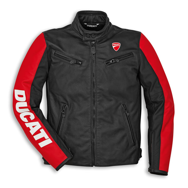 Giacca Moto Ducati Uomo in Pelle Company C3