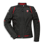 Giacca Moto Ducati estiva in tessuto traforato Flow C4+ Donna