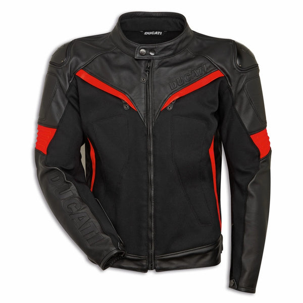 Giacca Moto Ducati Uomo in pelle-tessuto Ducati Fighter C2