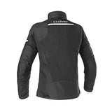 Giacca Moto Clover Airjet 5 Nero Bianco - Uomo