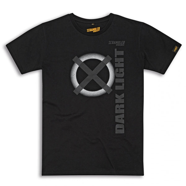 T-shirt Ducati SCR Dark Light Black