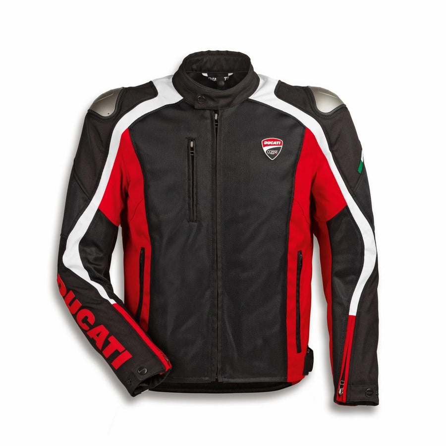 Giacca Moto Ducati Corse Estiva in tessuto Summer C4 Uomo