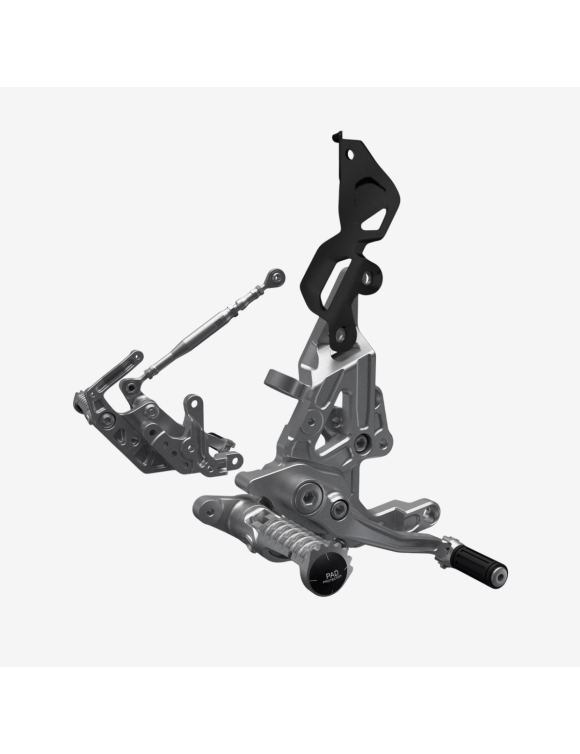 Pedane pilota regolabili in alluminio PANIGALE V2 Codice 96282121AA